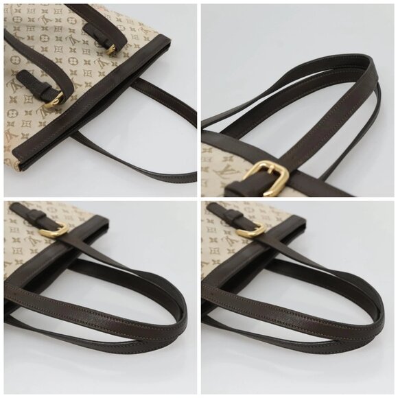 LOUIS VUITTON Monogram Mini Françoise Tote Bag 2way Khaki M92209 LV Auth - Picture 16 of 16